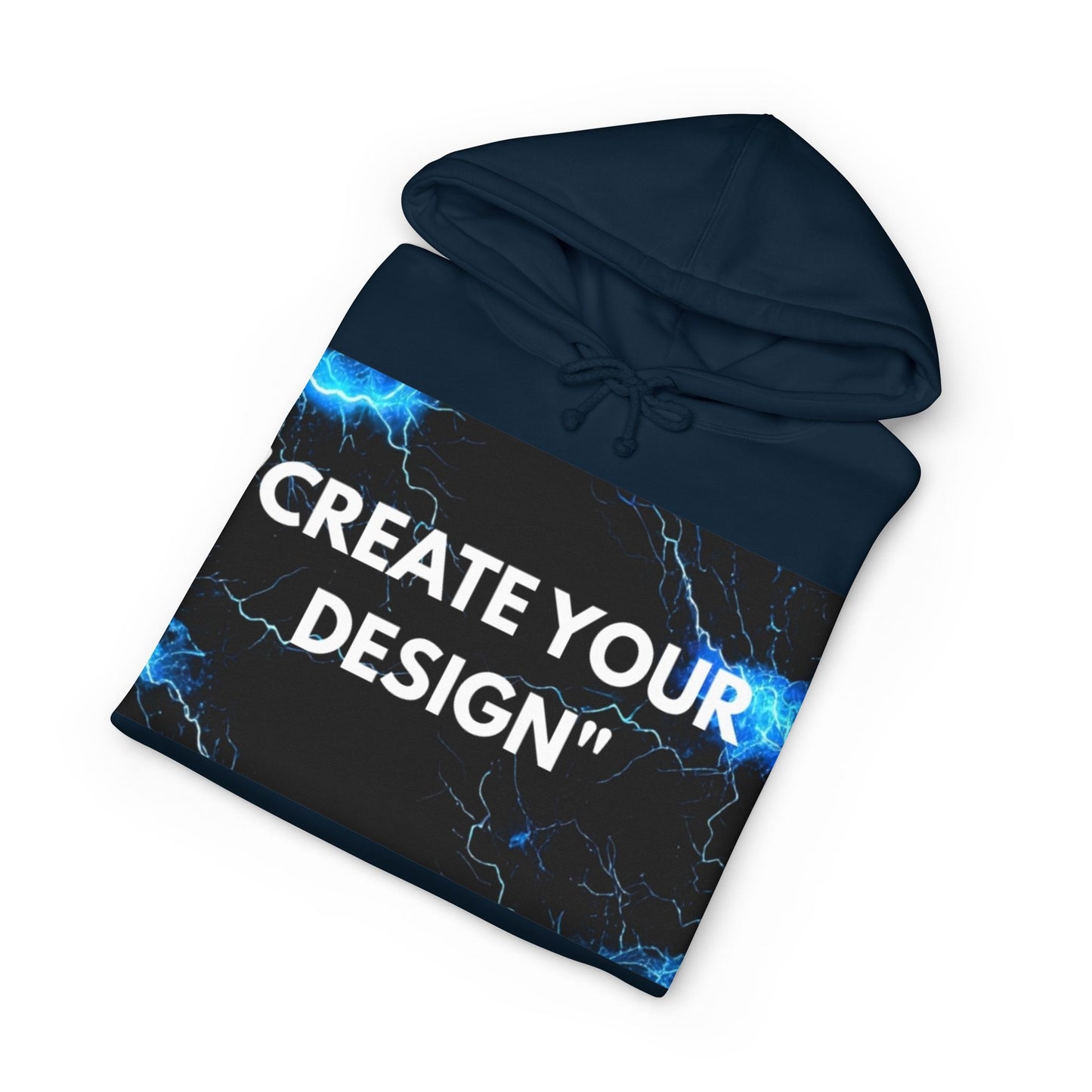 Hoodie — 'CREATE YOUR DESIGN' Graphic Pullover