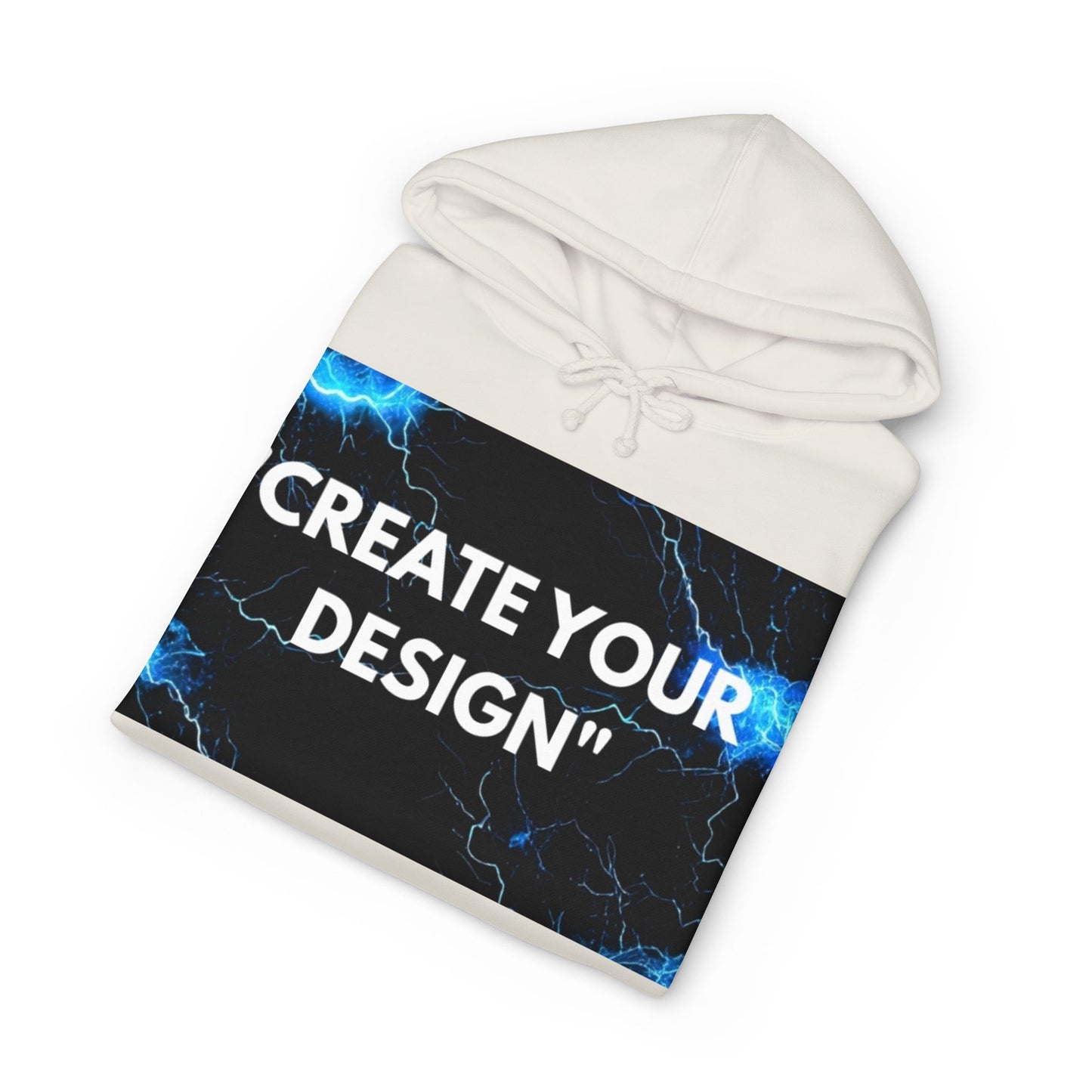 Hoodie — 'CREATE YOUR DESIGN' Graphic Pullover