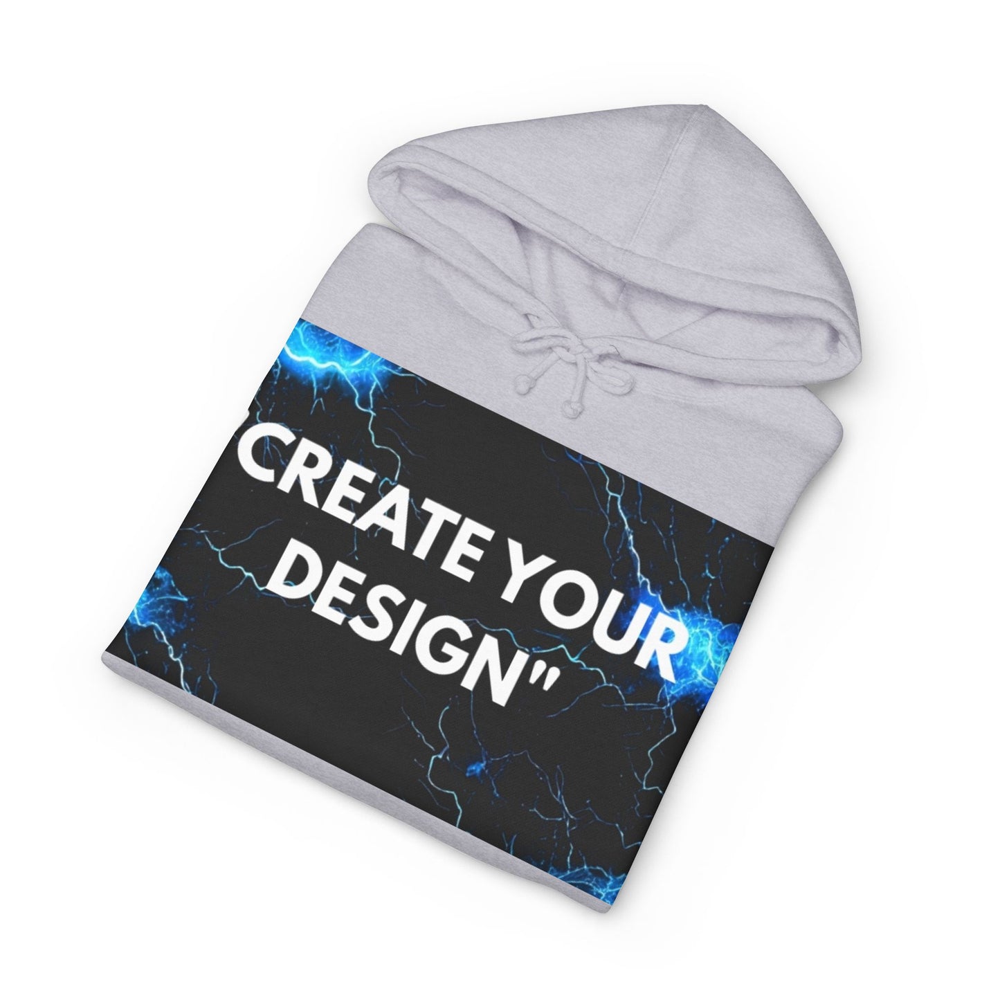 Hoodie — 'CREATE YOUR DESIGN' Graphic Pullover