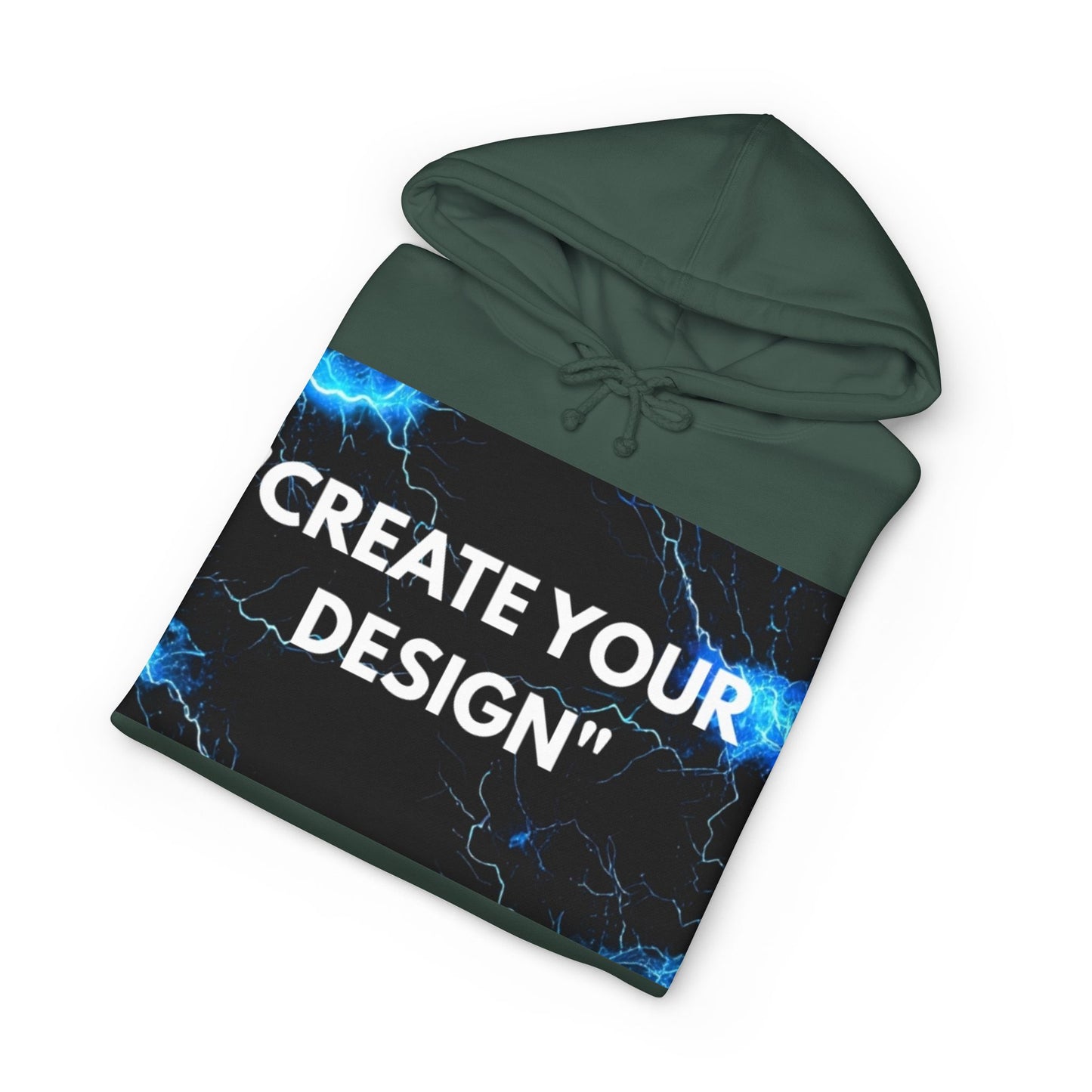 Hoodie — 'CREATE YOUR DESIGN' Graphic Pullover