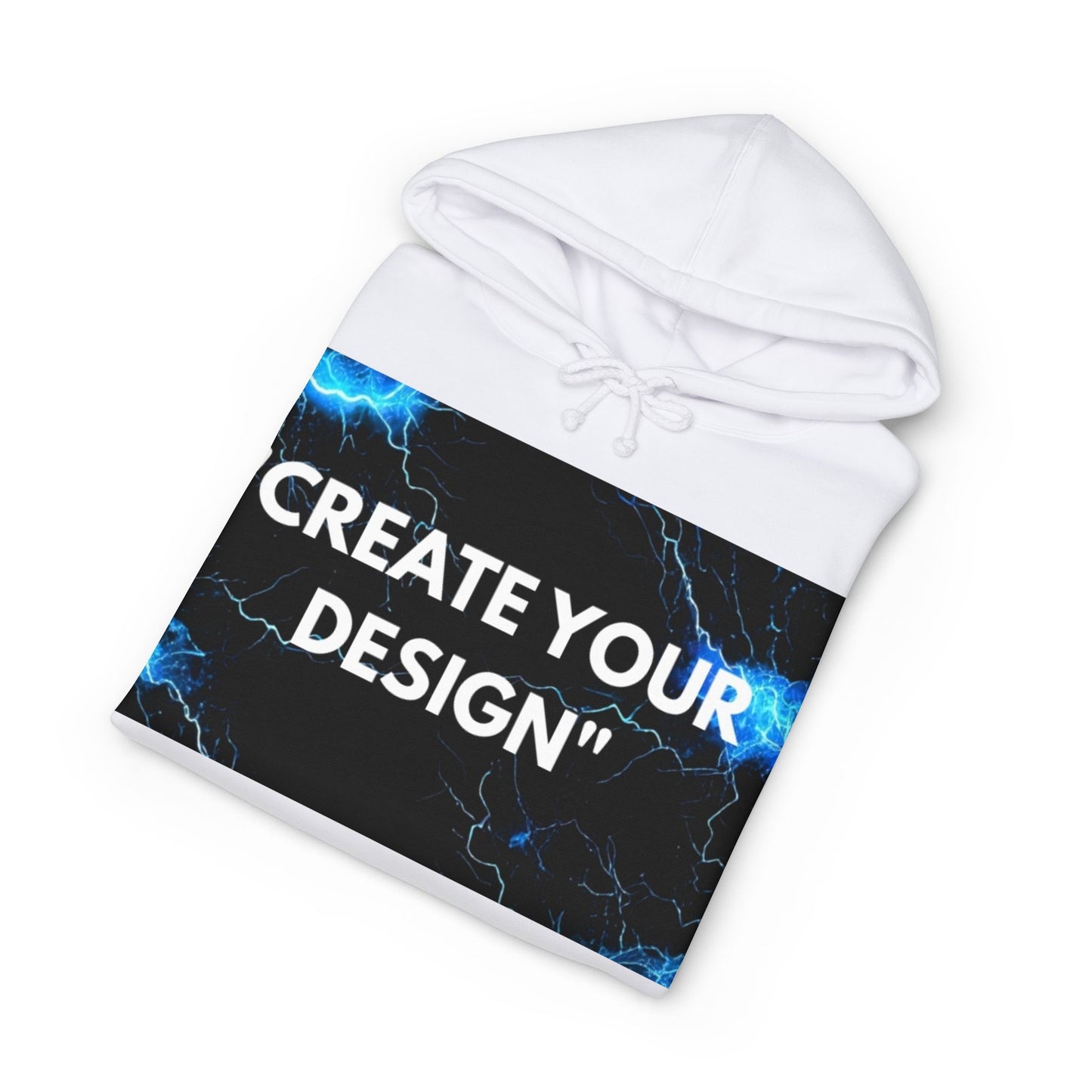 Hoodie — 'CREATE YOUR DESIGN' Graphic Pullover