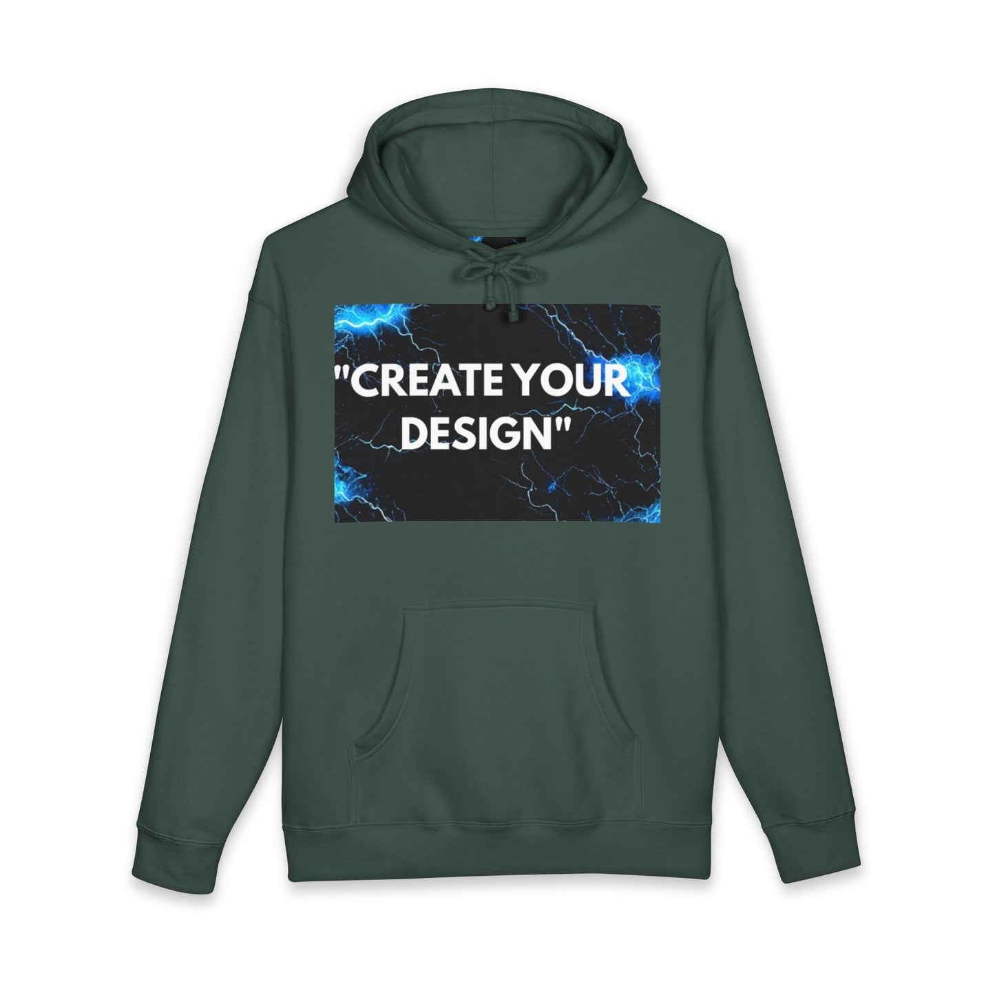 Hoodie — 'CREATE YOUR DESIGN' Graphic Pullover